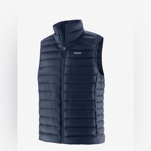 Patagonia Men's Down Sweater Vest Navy Size Medium NWT